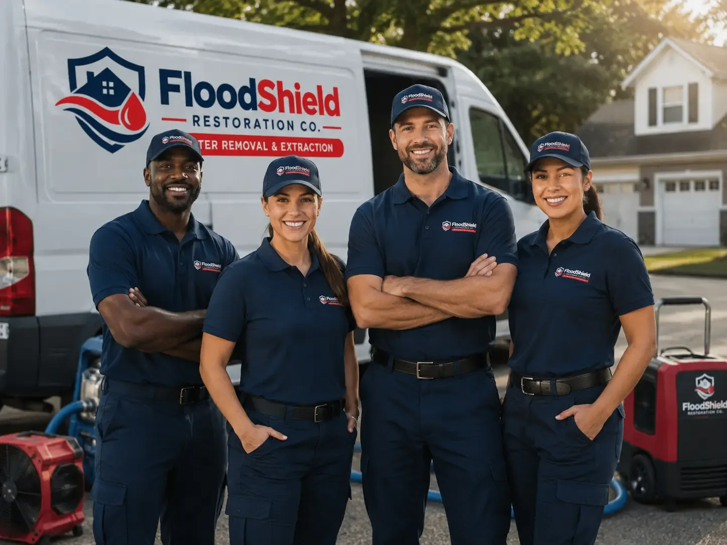 Flood Damage Restoration company in Wharton, OH